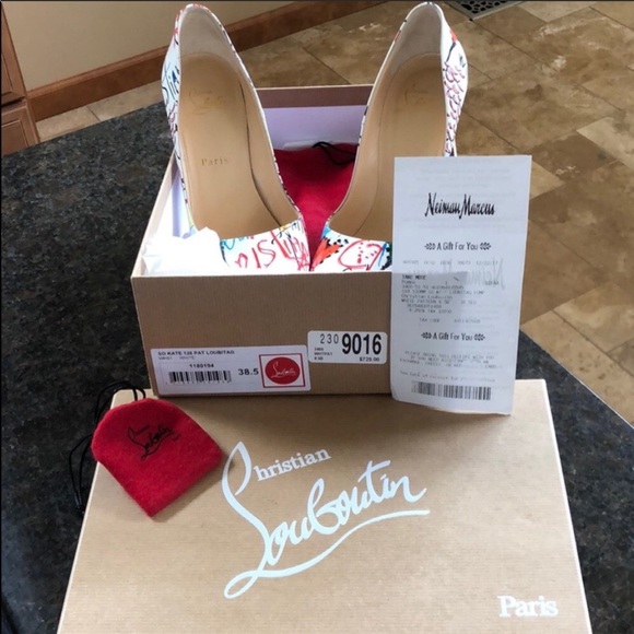 Size 38.5 So Kate Graffiti heels - Picture 2 of 7